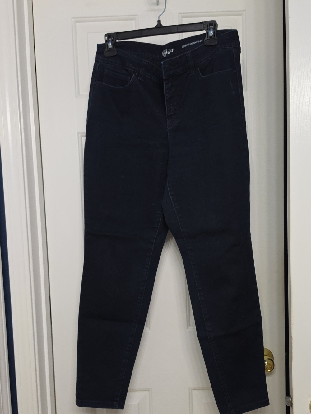 Style &Co Dark Navy Stretch Skinny Jeans